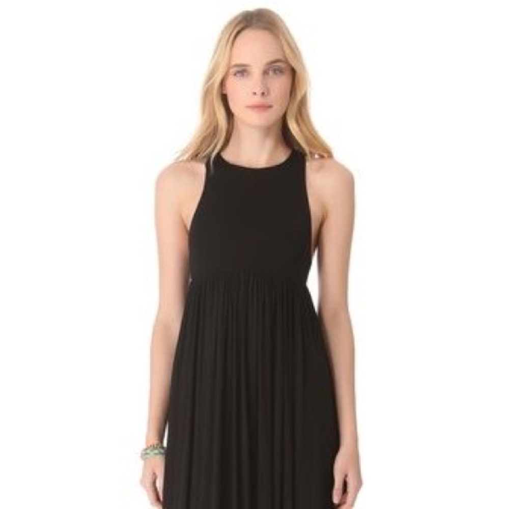 Maxi dress with pockets